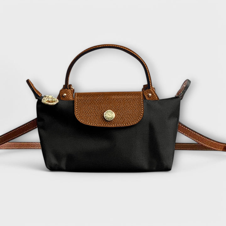 Two-tone shoulder bag