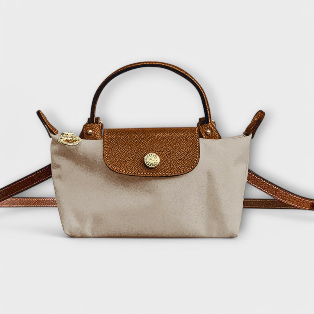 Two-tone shoulder bag