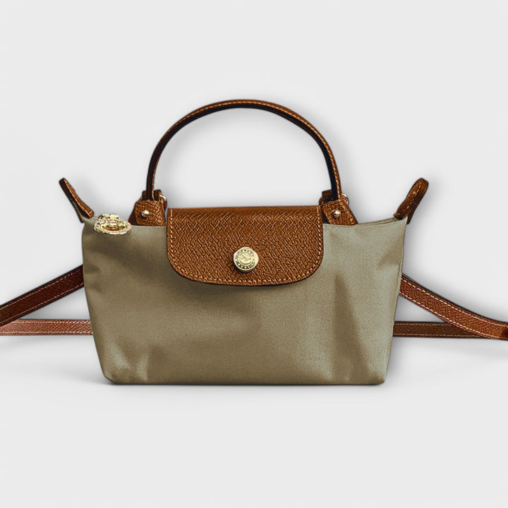 Two-tone shoulder bag