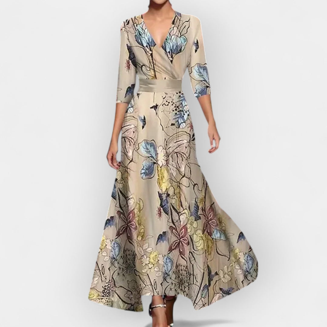 Flower Maxi Dress