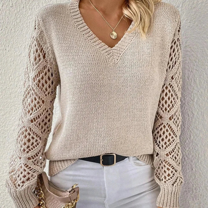 Martha - V-Neck Sweater Couture