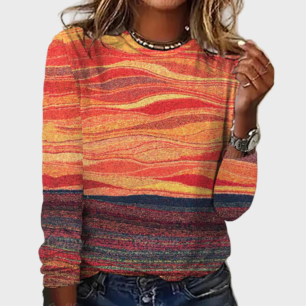 Long Sleeve Knit Top