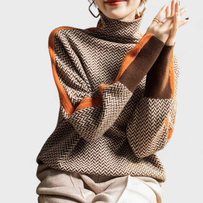 Eleanor - High Neck Sweater