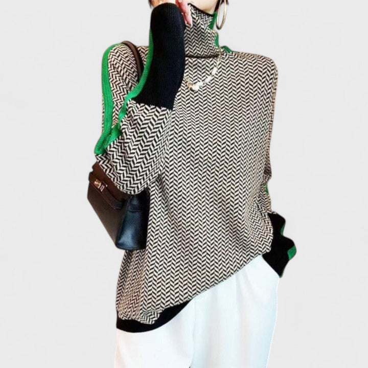 Eleanor - High Neck Sweater