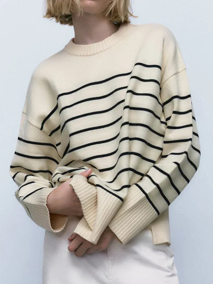 Louise - Striped Couture Sweater