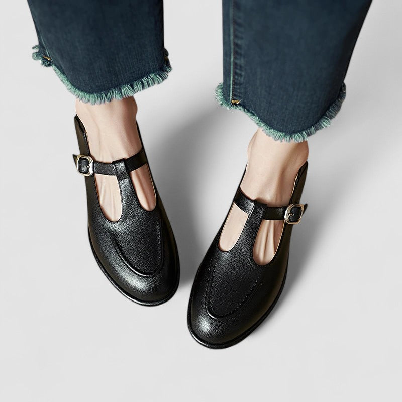 Camila – Orthopedic Mary Jane Low Heel Shoes