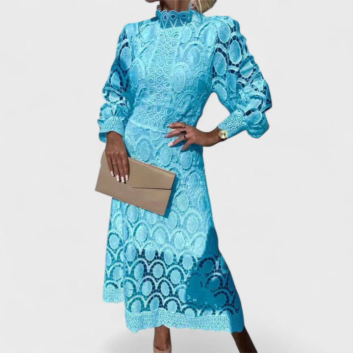 Elise - Shiny and Feminine Lace Dress