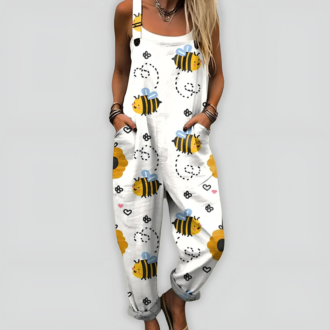 Comfortable and Elegant Jumpsuit with Loose Fit
