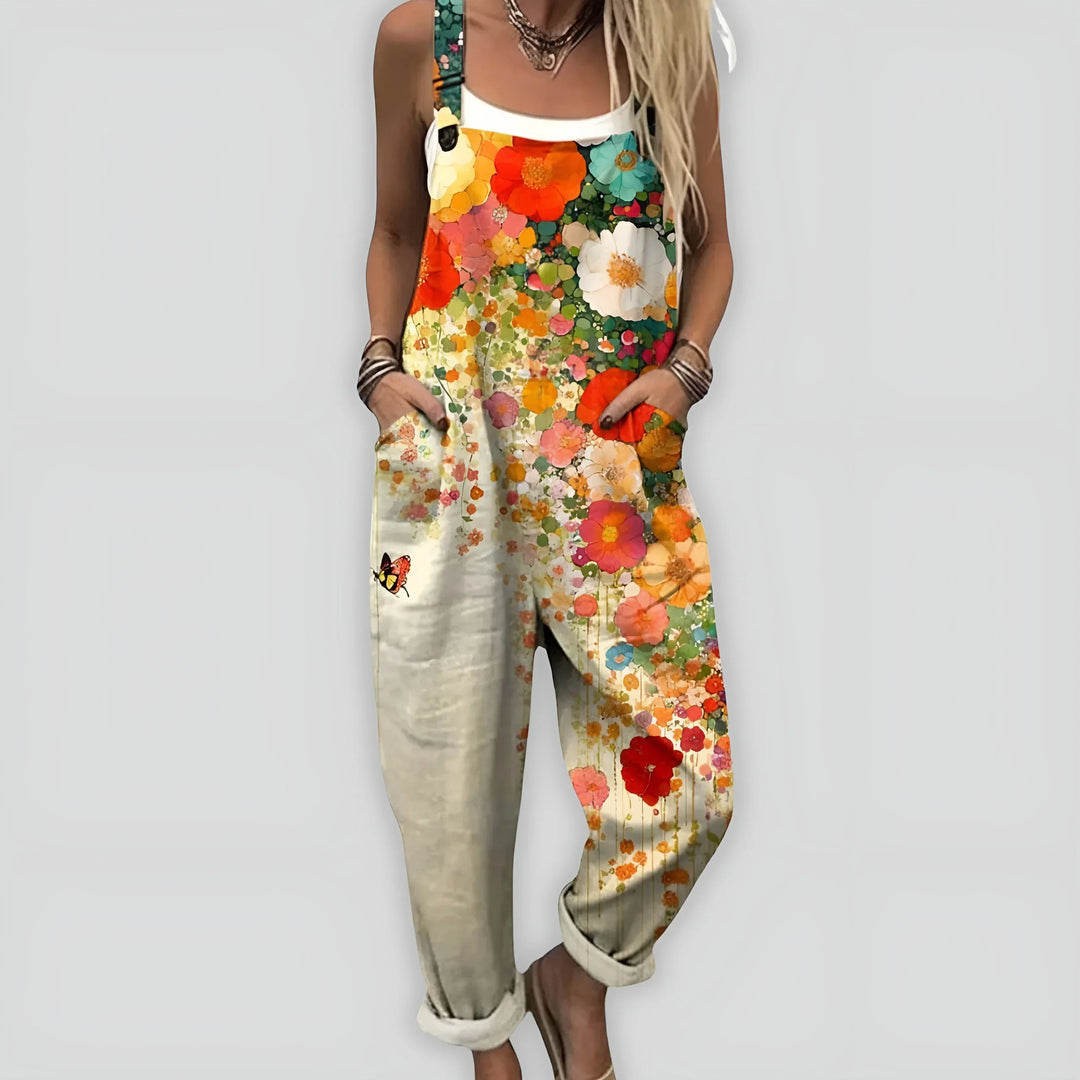 Comfortable and Elegant Jumpsuit with Loose Fit