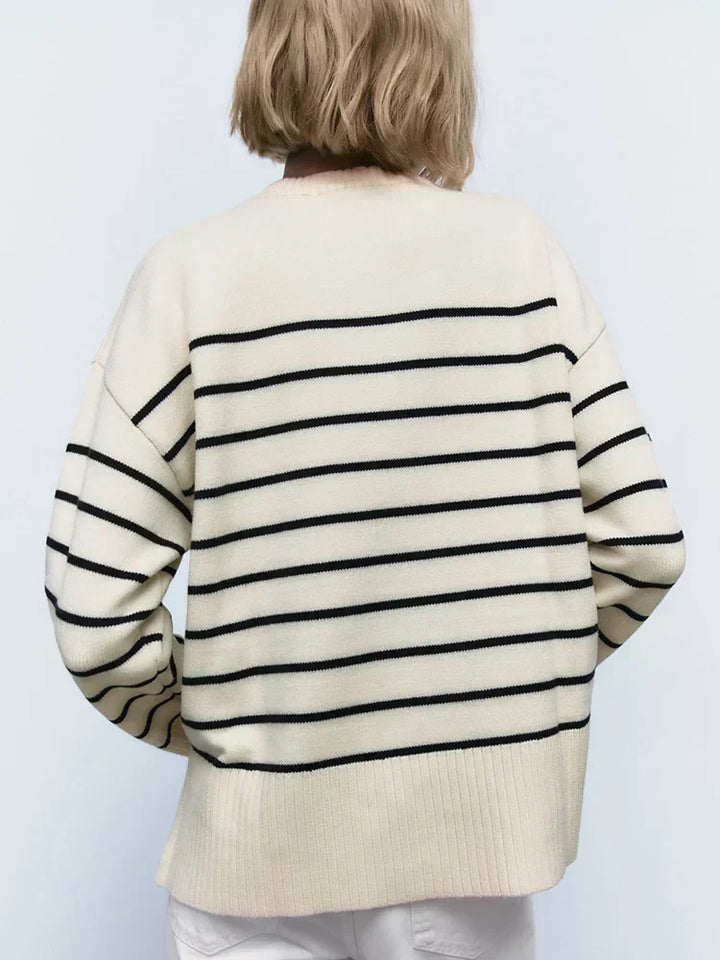 Louise - Striped Couture Sweater