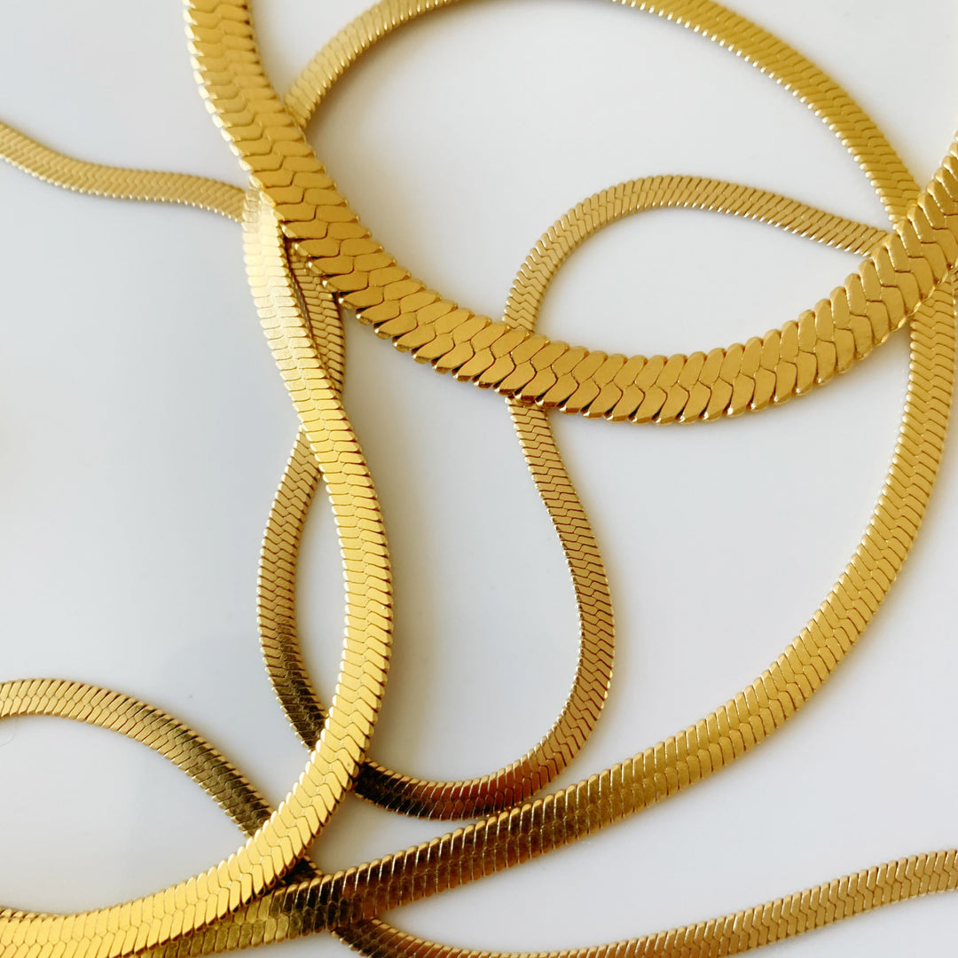 Shiny Snake Necklace