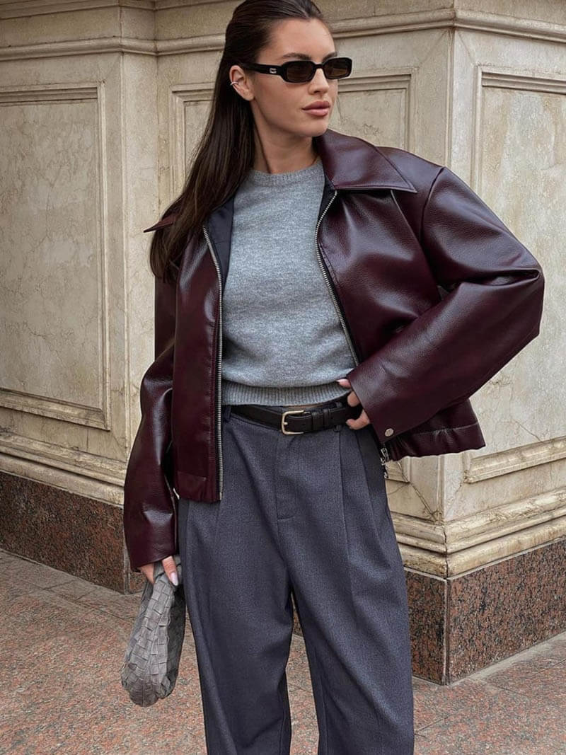 Romy Leather Jacket