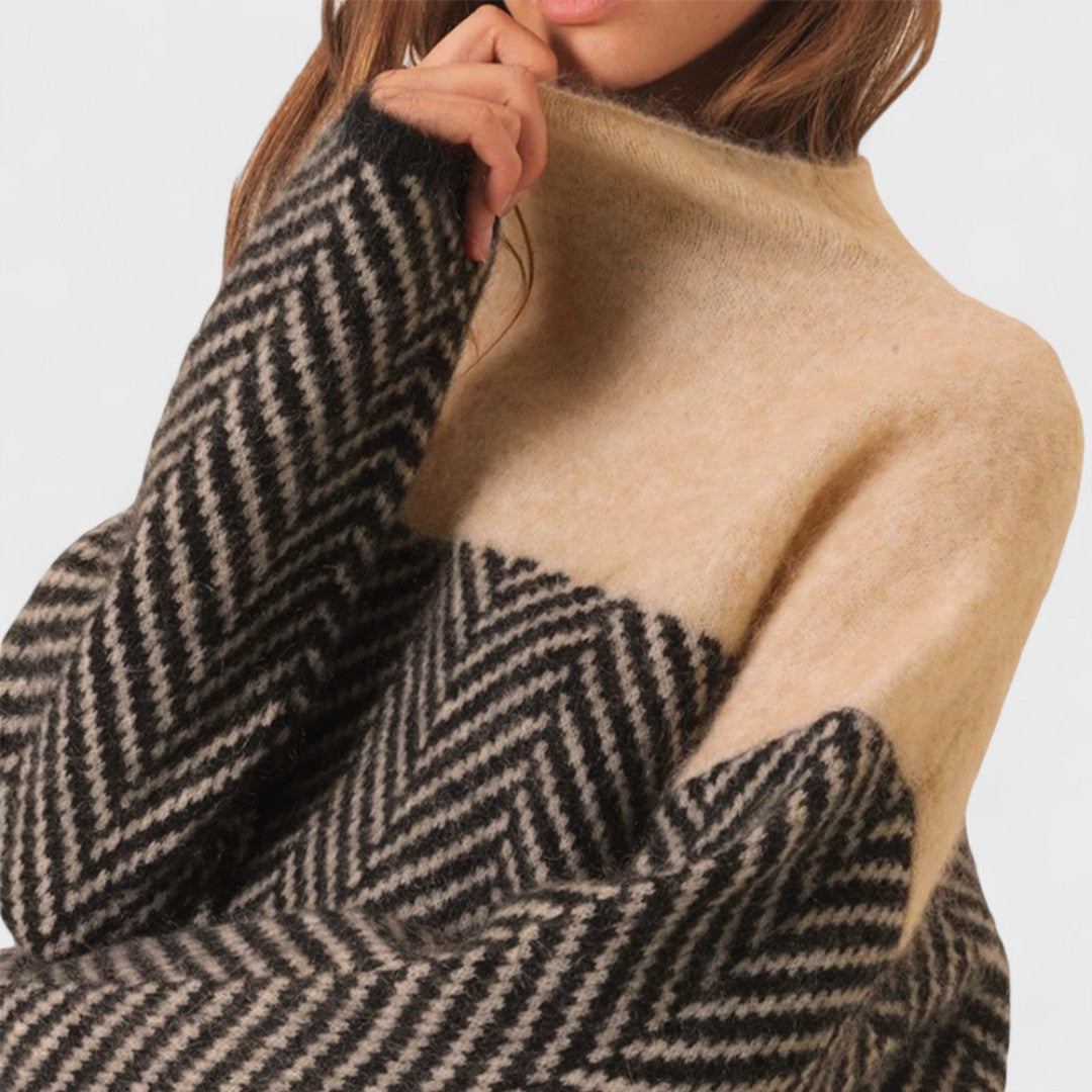 Adelie - Premium turtleneck in fine knit