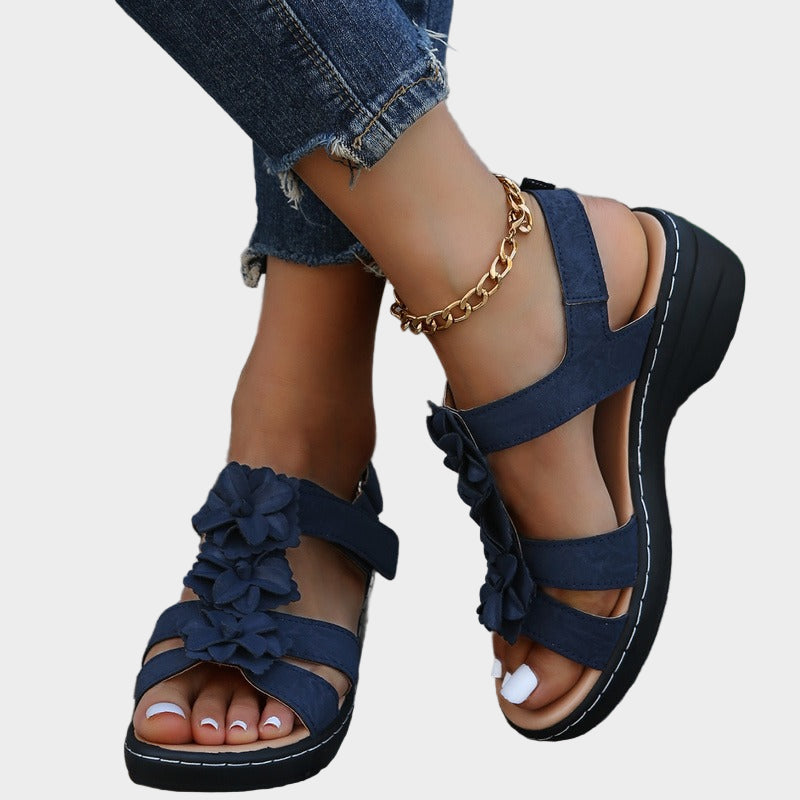 Burgundy Sandals – Orthopedic