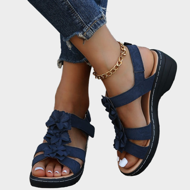 Burgundy Sandals – Orthopedic