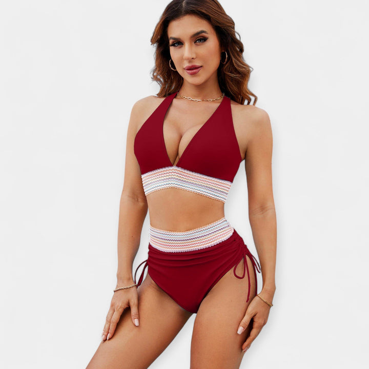 High-Waisted Bikini with Reinforcement