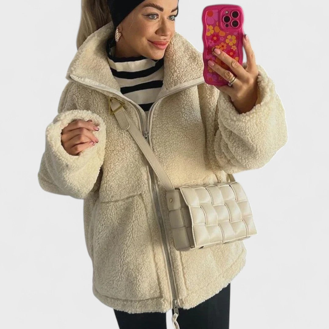 Kaja - Soft Teddy Coat