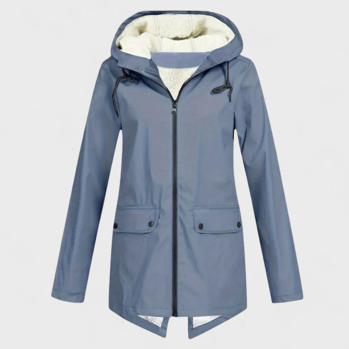Astrid - Fleece-Lined Rain Parka