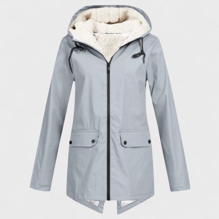 Astrid - Fleece-Lined Rain Parka