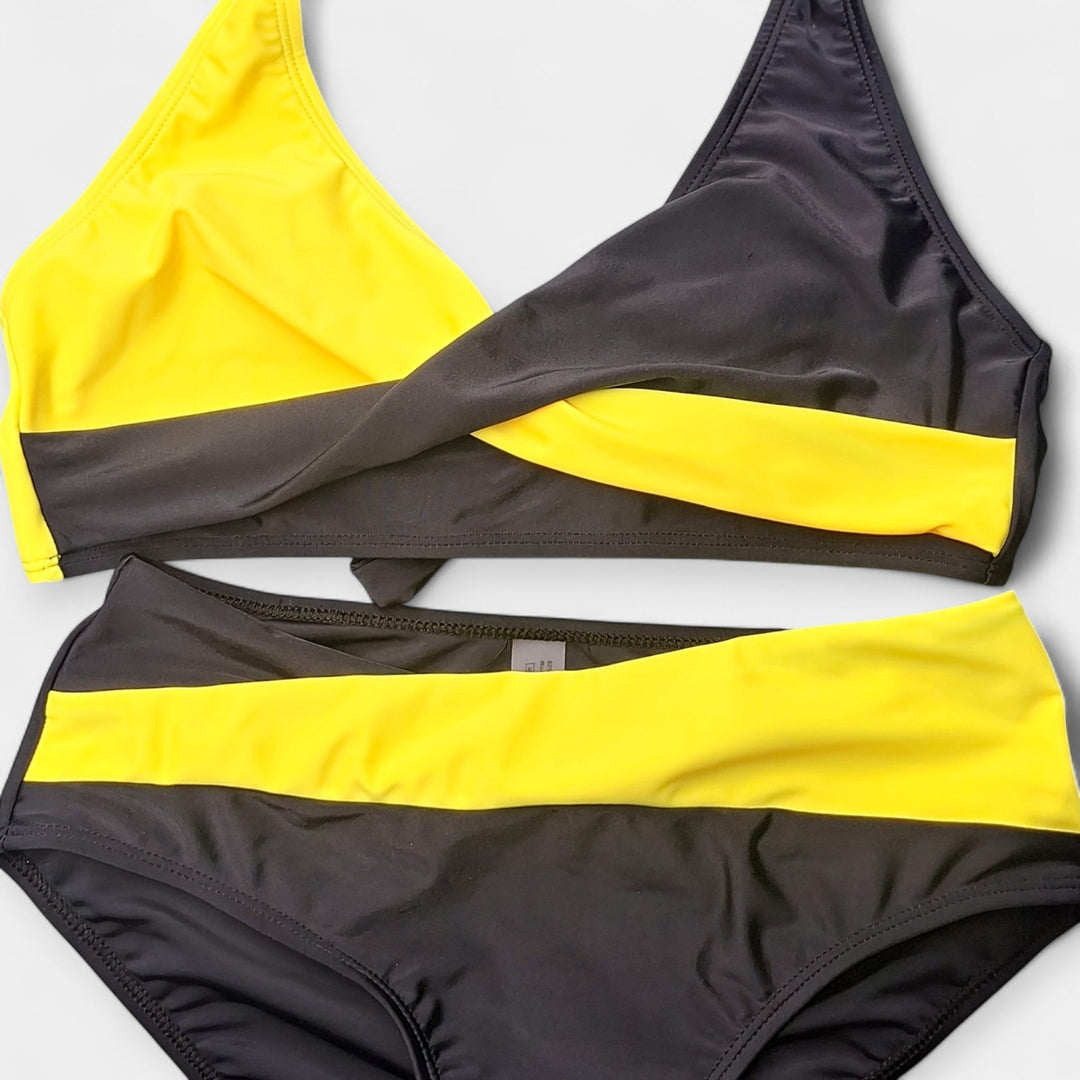 Bikini with Cross Neck