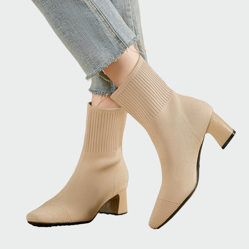 Knitted orthopedic boots