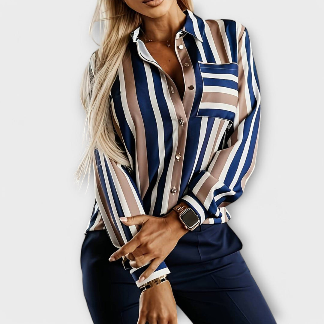 Emily - Striped Blouse