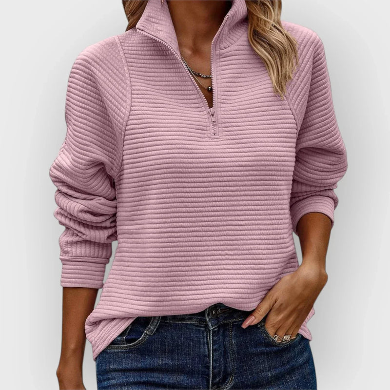 Olivia - Half Zip Pullover