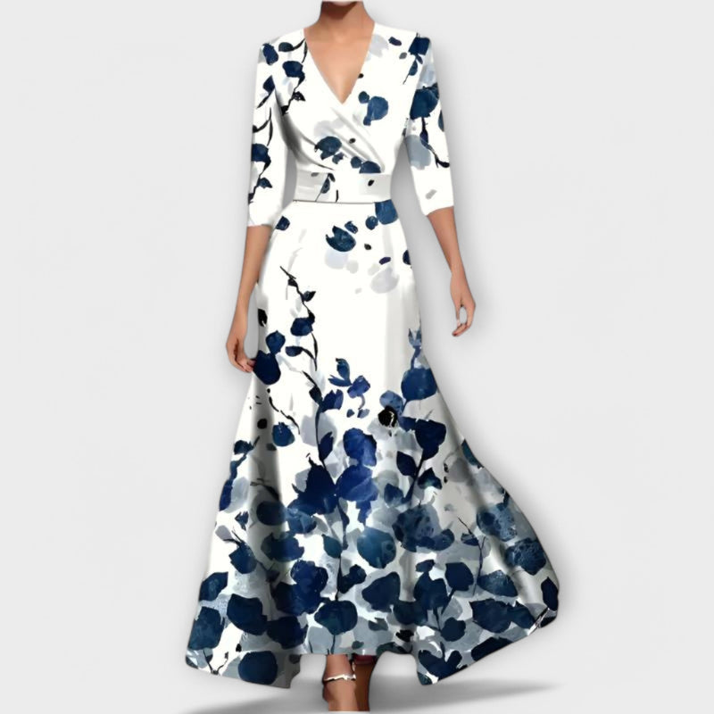 Alma - Elegant women's dress with sleeve design