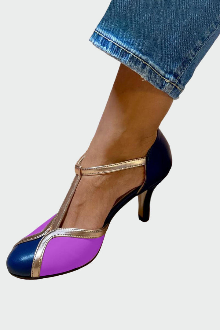 Retro Stiletto with T-Strap