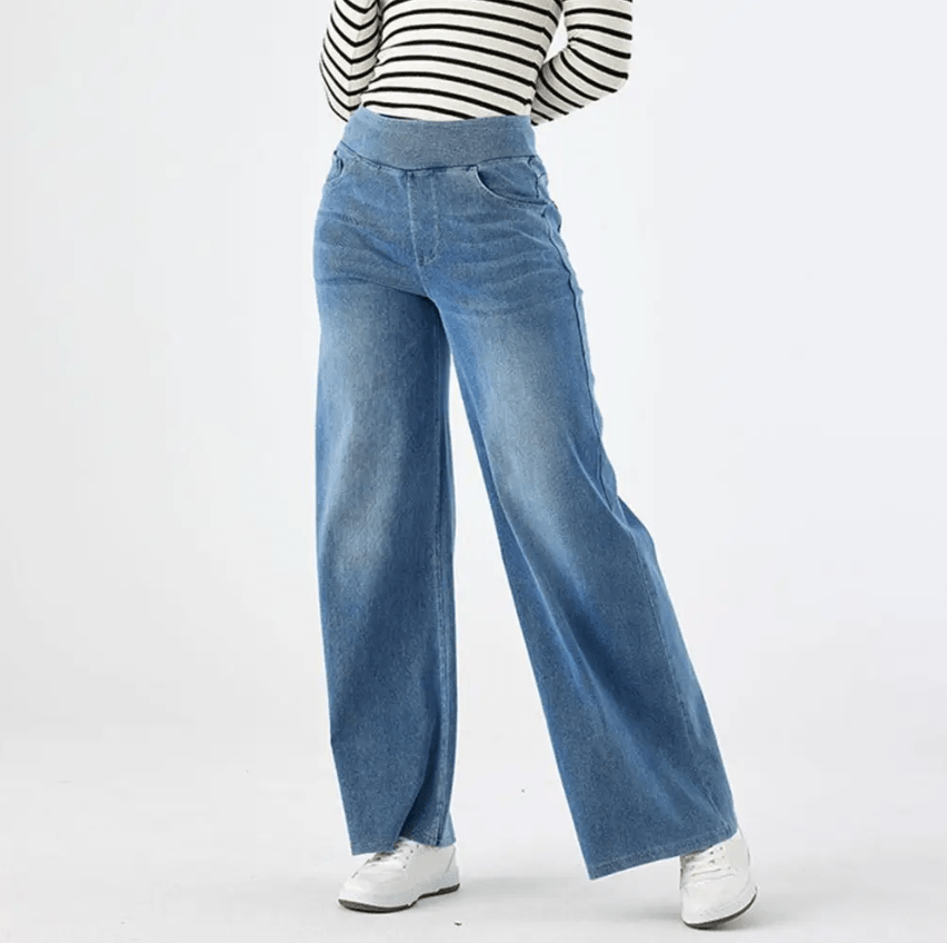 Comfortable Pants with Elastic Waistband