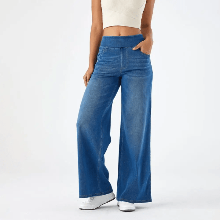 Comfortable Pants with Elastic Waistband