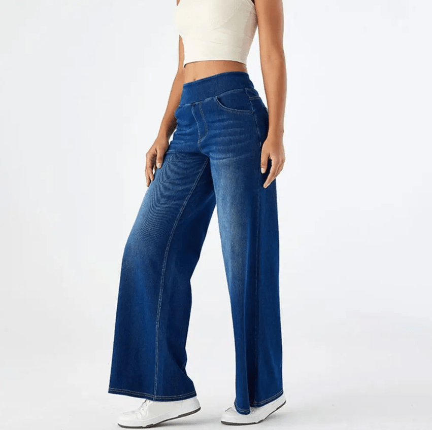 Comfortable Pants with Elastic Waistband