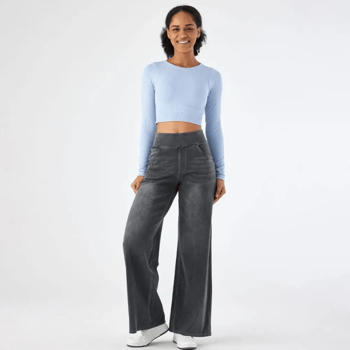 Comfortable Pants with Elastic Waistband