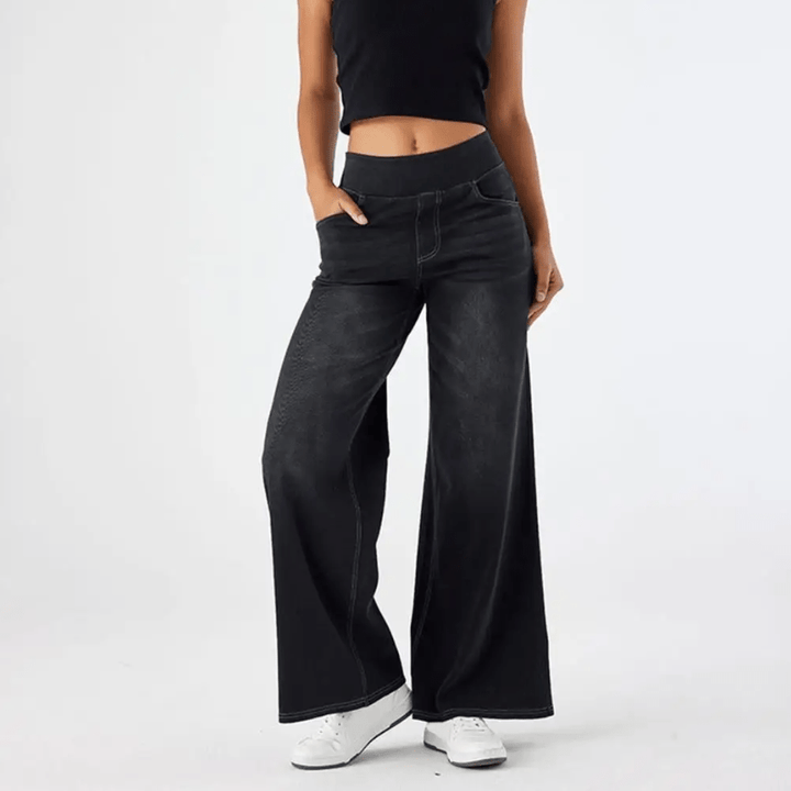 Comfortable Pants with Elastic Waistband