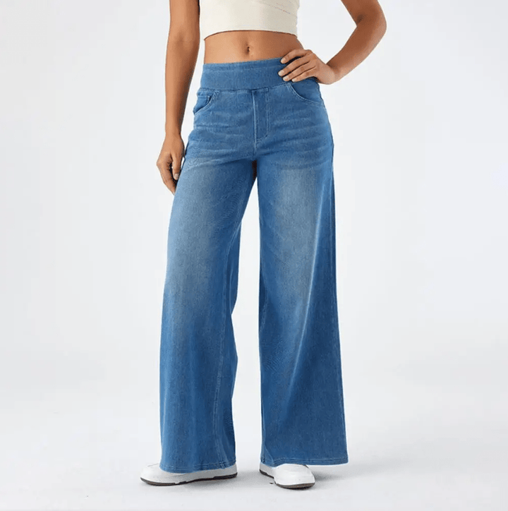 Comfortable Pants with Elastic Waistband