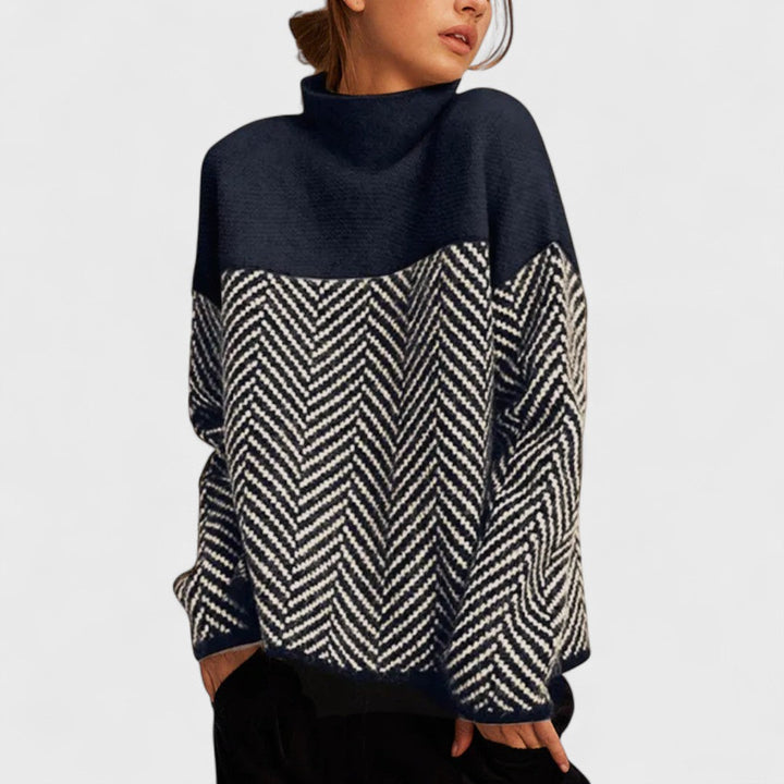 Adelie - Premium turtleneck in fine knit