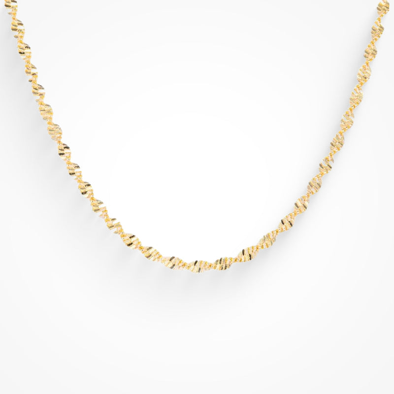 Double Twisted Necklace