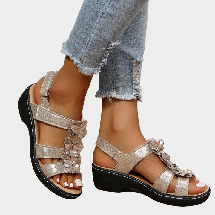 Burgundy Sandals – Orthopedic
