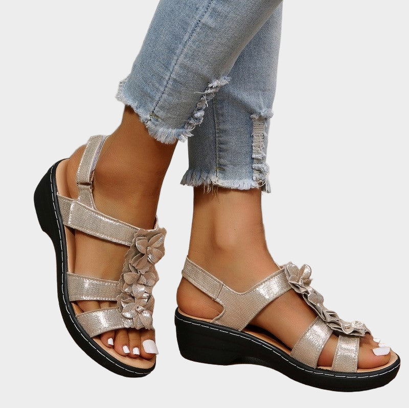 Burgundy Sandals – Orthopedic