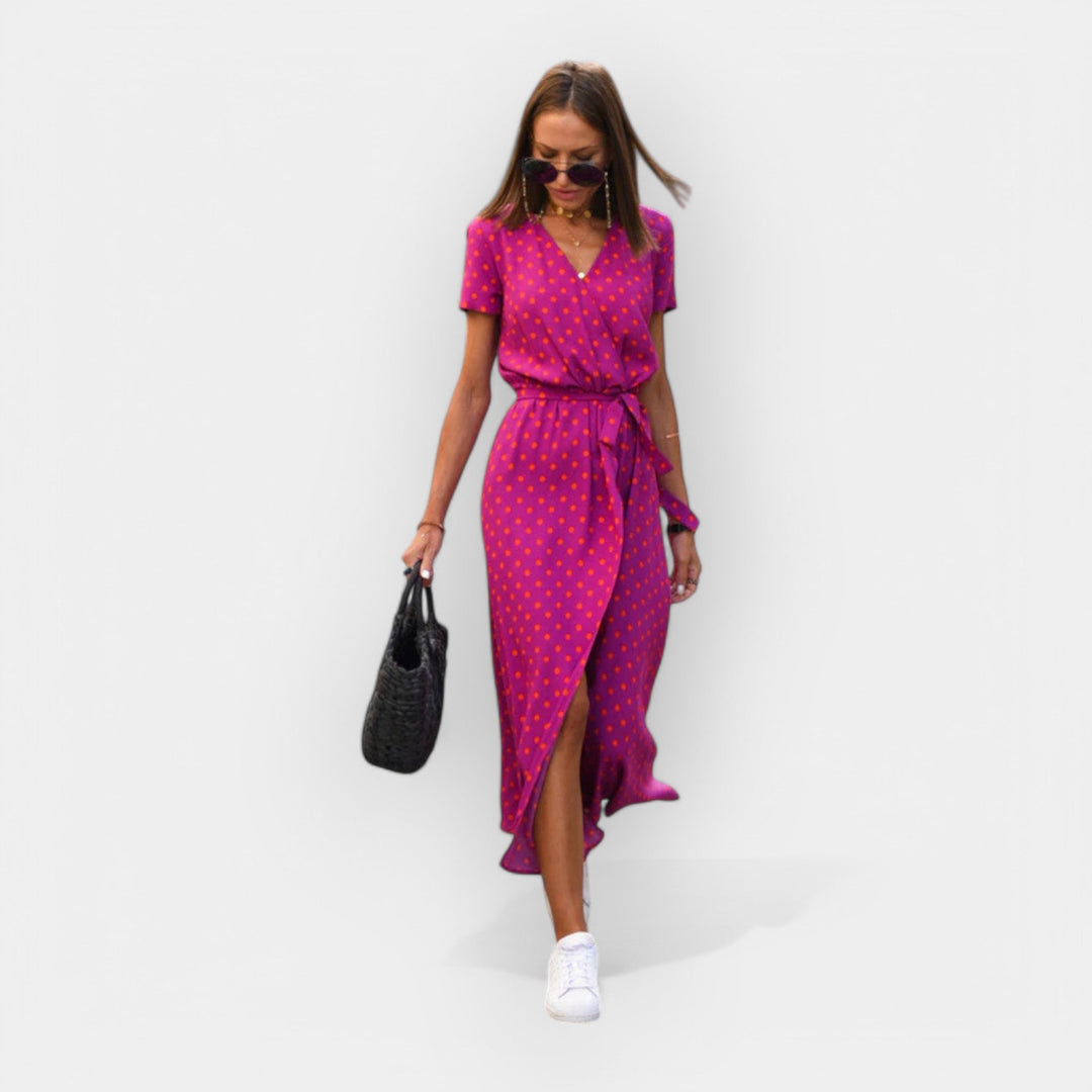 Dress with Comfortable, Fitted Design