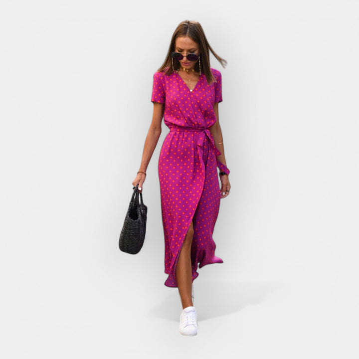 Dress with Comfortable, Fitted Design