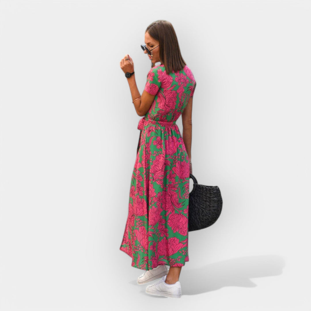 Dress with Comfortable, Fitted Design