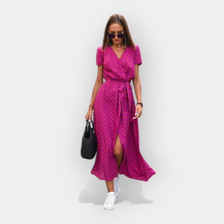 Dress with Comfortable, Fitted Design