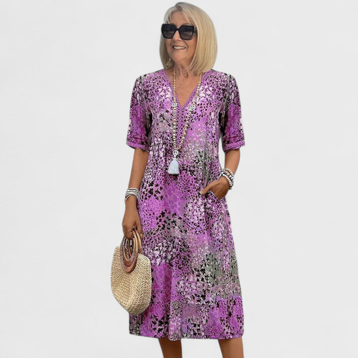 Colette - Vibrant Midi Dress
