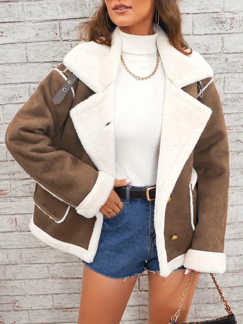 Isabella™ Winter Jacket Lined with Synthetic Fur