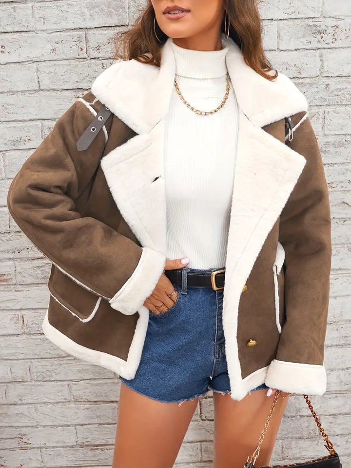 Isabella™ Winter Jacket Lined with Synthetic Fur