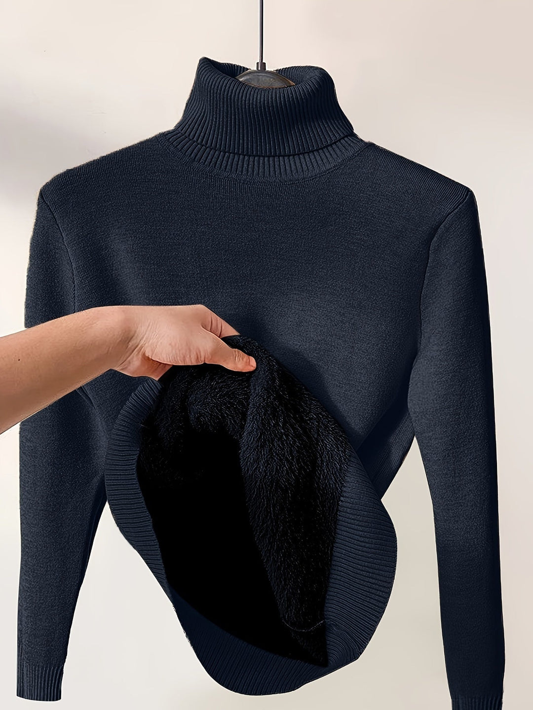 Zoe - Soft High Neck Sweater
