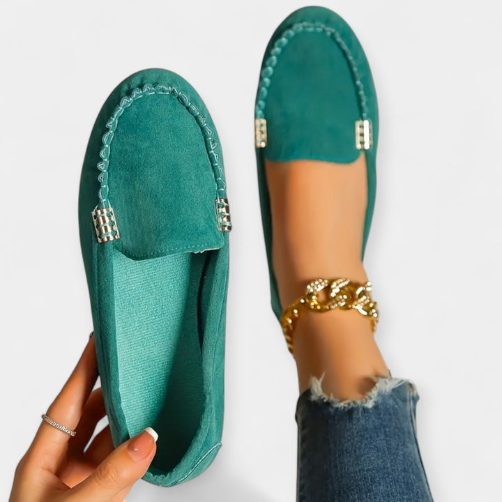 Loafers with Metal Details