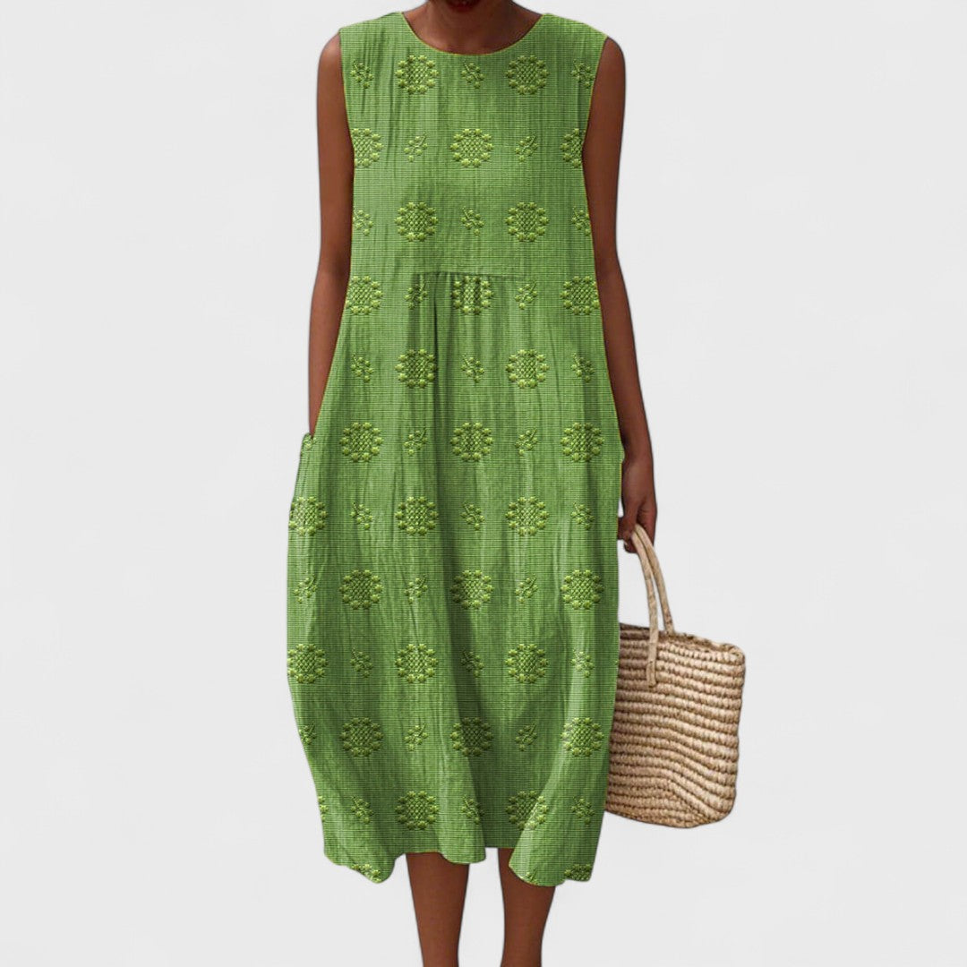 Aikaterini – Casual Chic Dress with Pockets