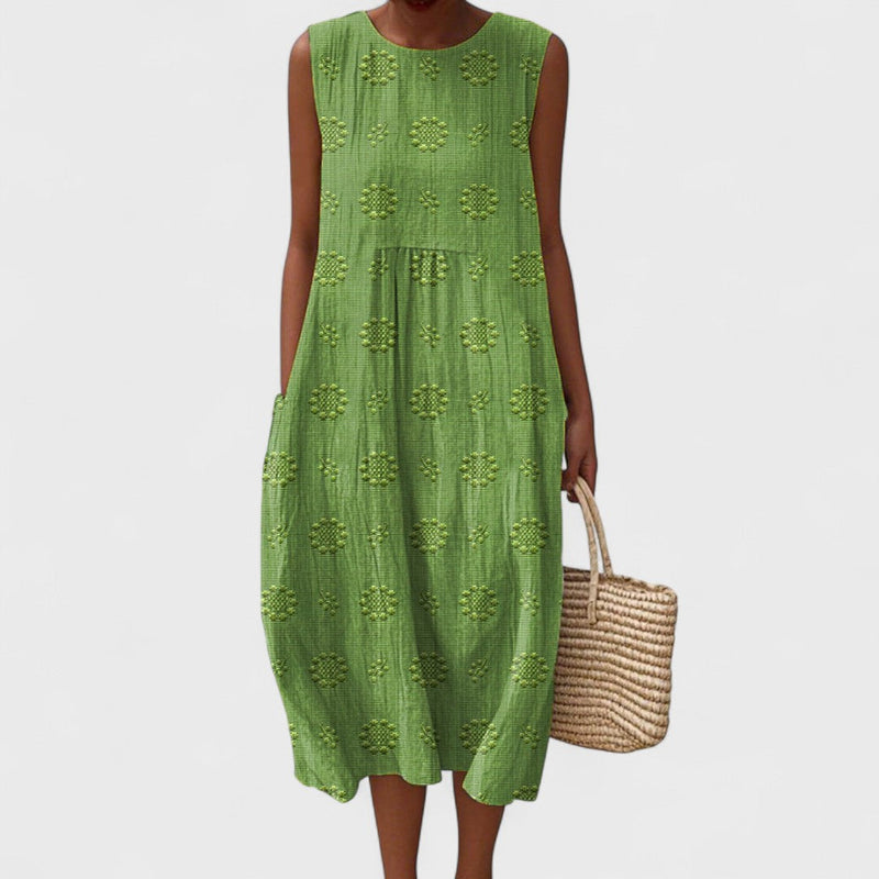 Aikaterini – Casual Chic Dress with Pockets
